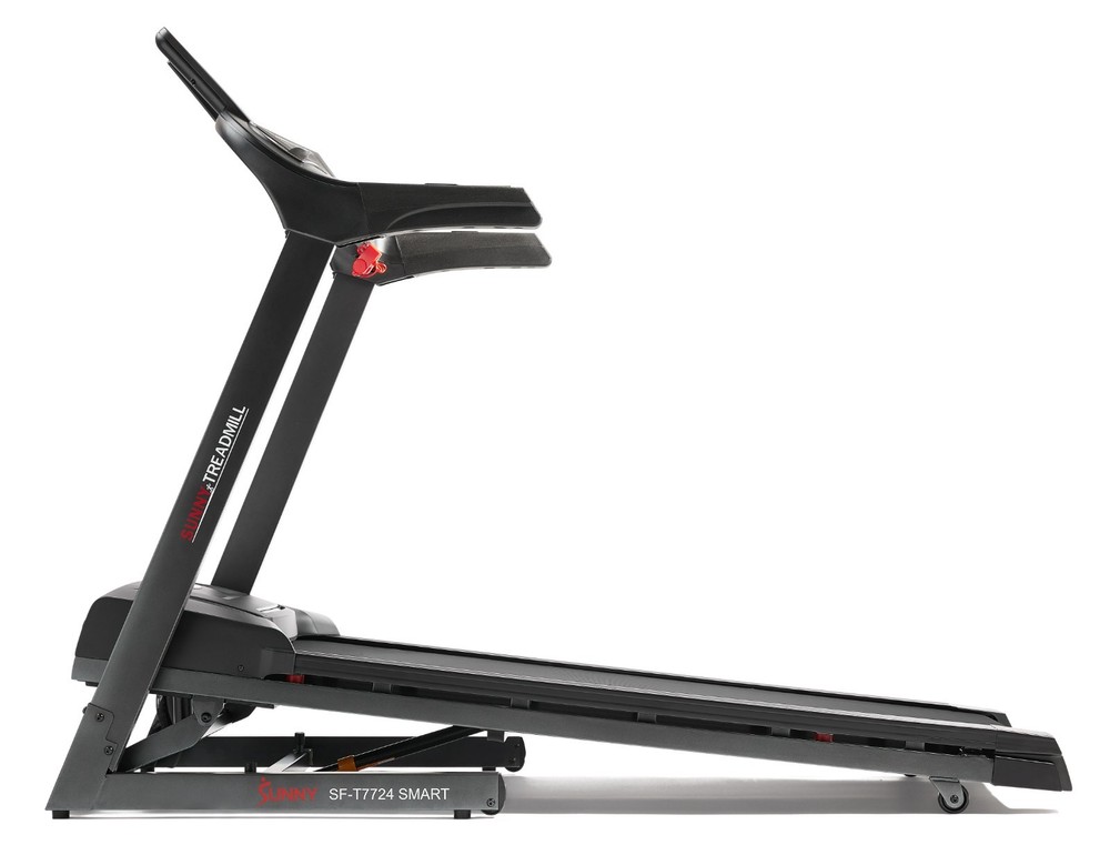 New Bluetooth Shock Absorption Treadmill with Auto Incline Foldable Pulse Sensor