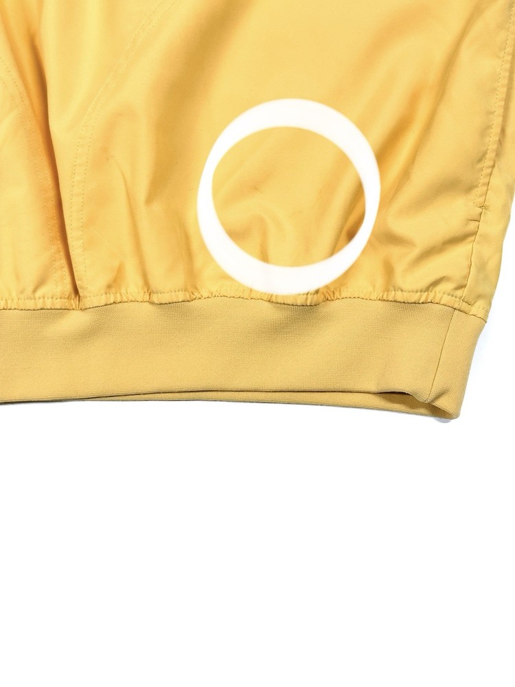 Zero Restriction Men’s L - Golf Vest Snap Pullover Willow Brook CC Yellow