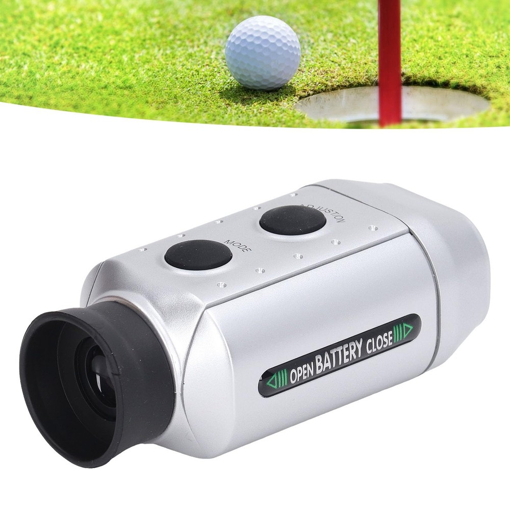 7X 1000 Yard Golf Rangefinder: Accurate Distance Meter with Battery Power