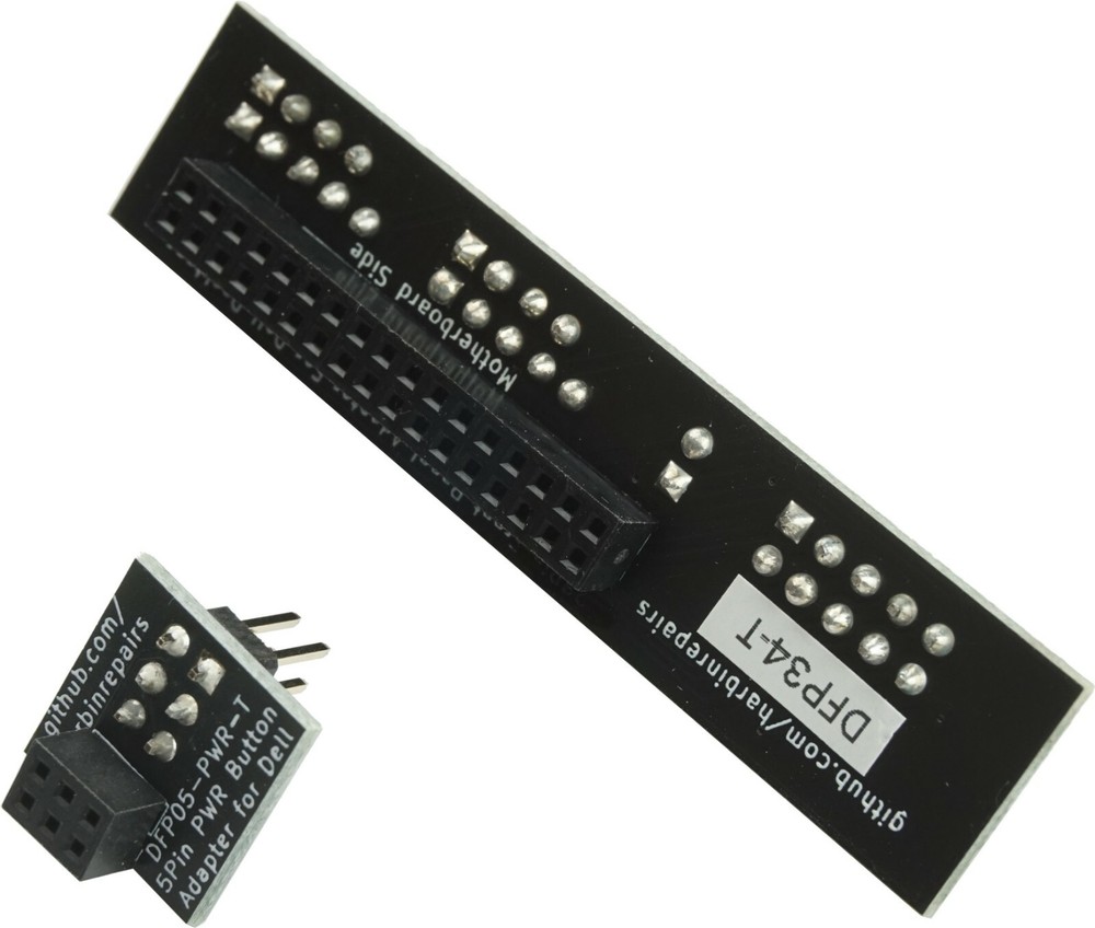 Dell Optiplex 790 & 990 and Precision T1600 Front Panel Header Adapter Kit