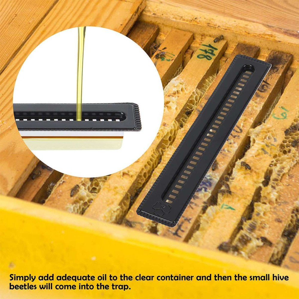 20Pcs Plastic Small Bee Hive Beetle Blaster Beehive Beetle Trap Beekeeping Tools