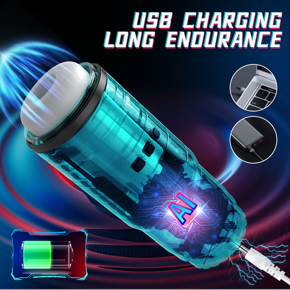 Automatic Sucking Thrusting Male Masturbators Cup Heating Stroker Men Lubricants