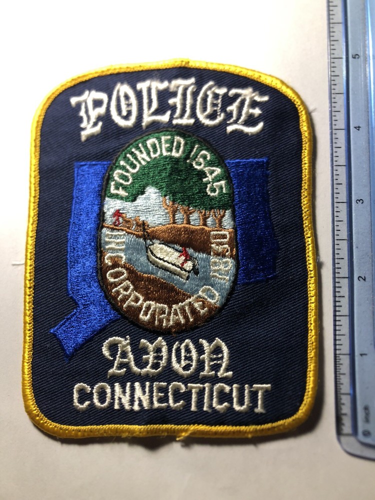 Avon Connecticut Police Patch