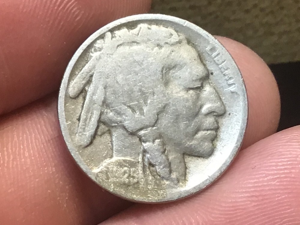 1925-D Buffalo Nickel, Restored Date, 1 Coin