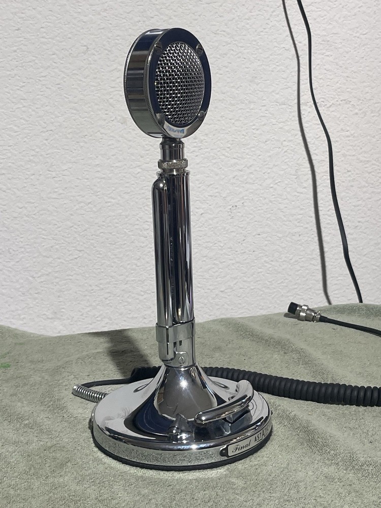 Astatic D-104 Microphone W/ Final Edition Base