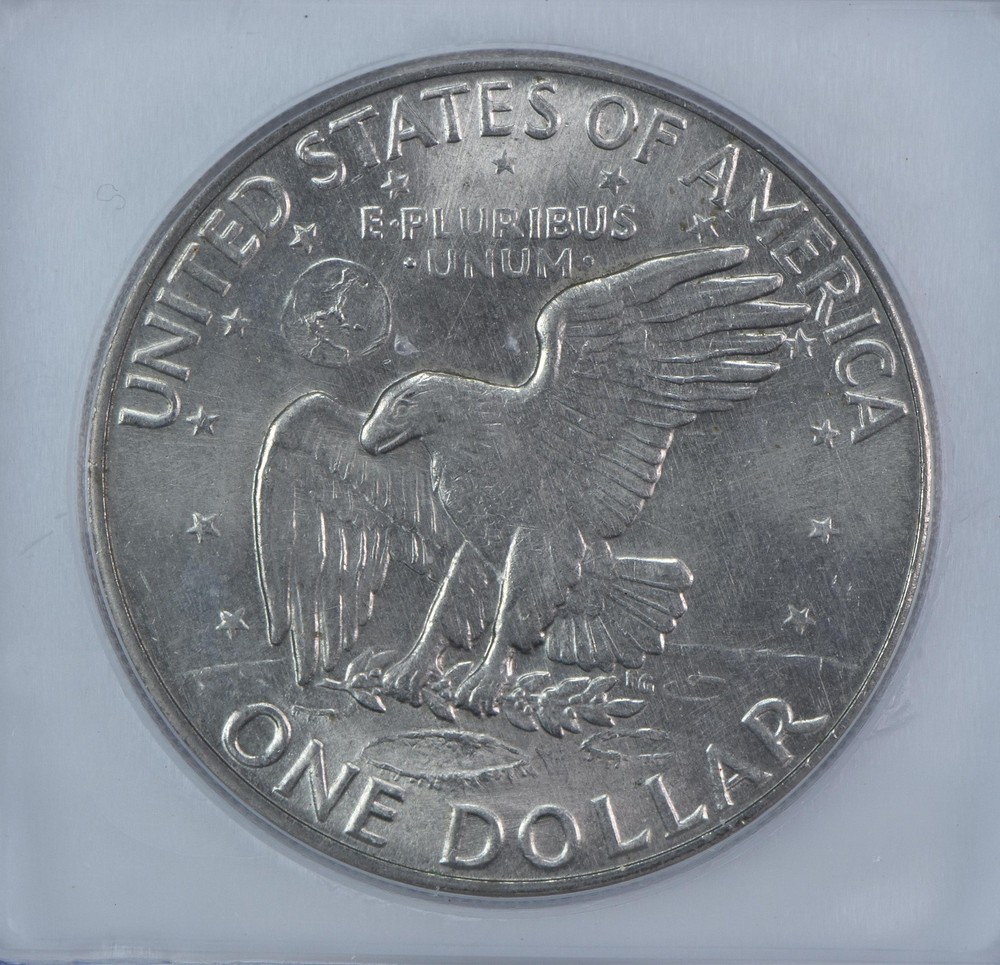 1972-D Eisenhower $1 MS64 ICG