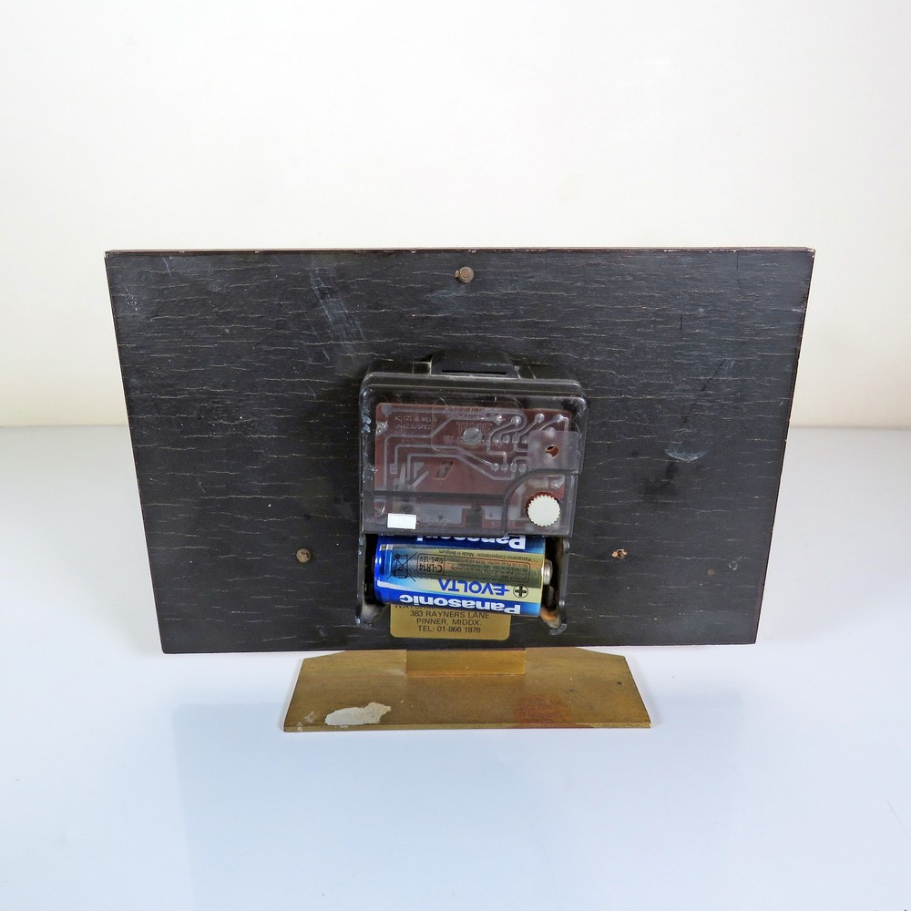 Vintage Bentima Quartz Mantel Clock Working