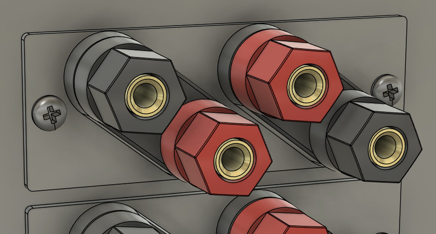 Sansui 8080 speaker terminal upgrade kit