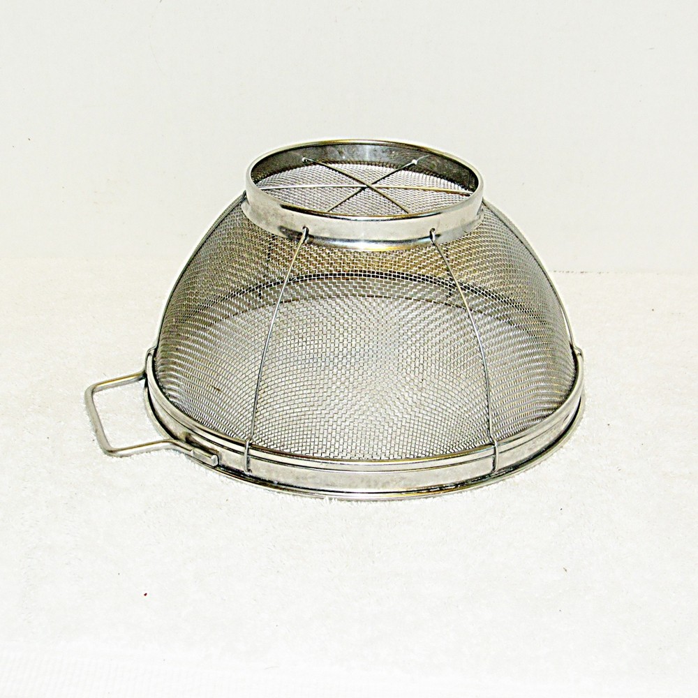 Vintage 8.5 inch Mesh Sieve Rice & Small Items