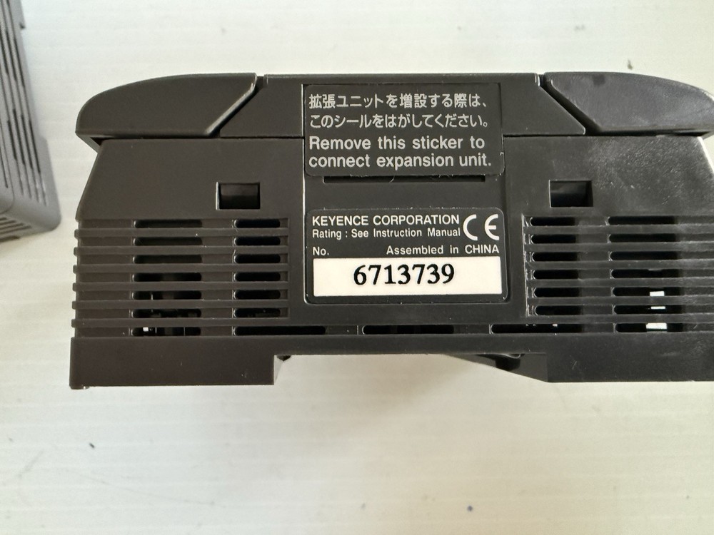 Keyence KV24DT PLC 24-Point Programmable Controller Module w/ 24V Power Supply