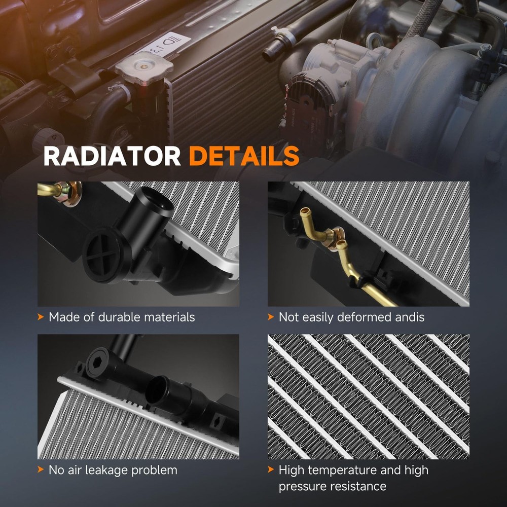 Radiator Replacement for 2001-2003 RAV4 2.0L