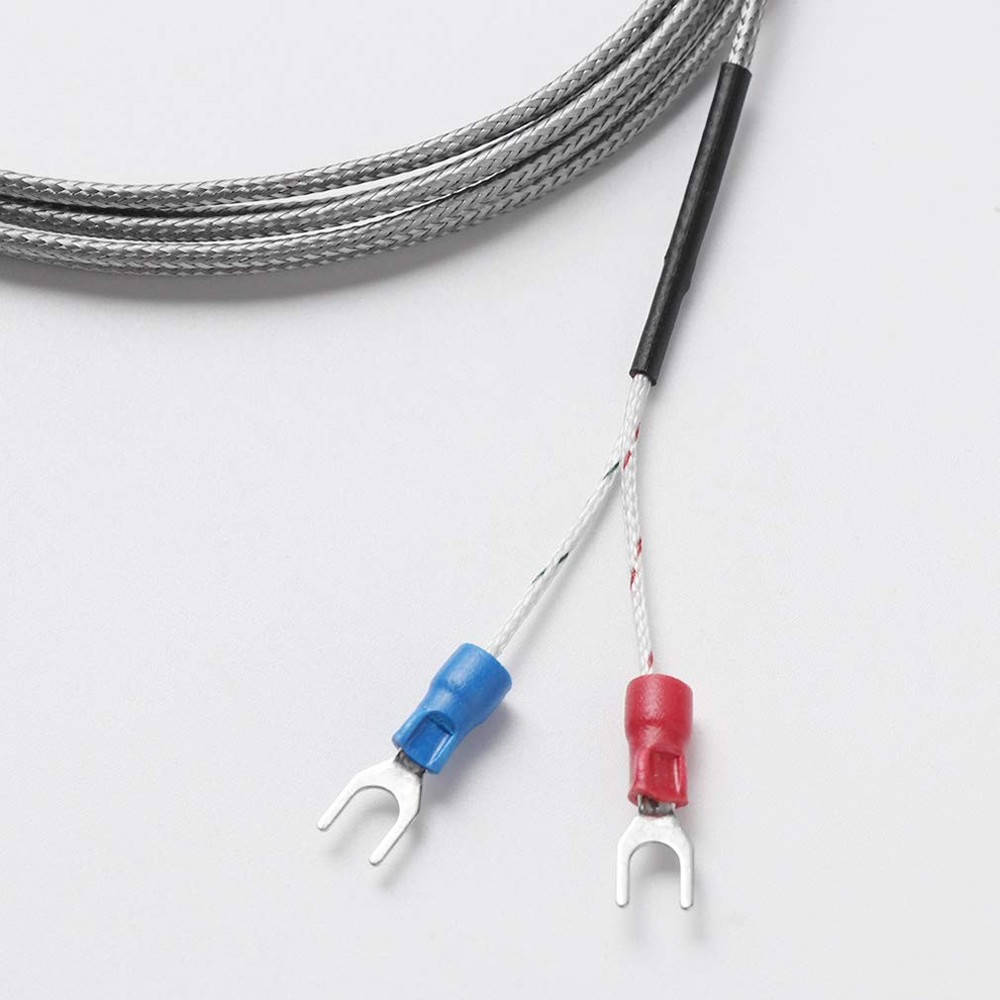 HiLetgo 5pcs K Type Temperature Sensor Probes M6 Screw...