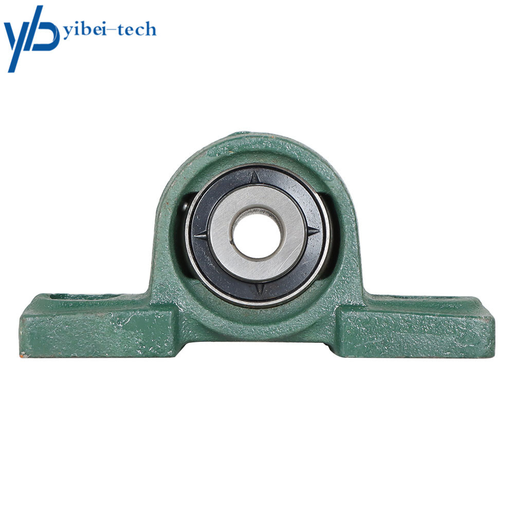 4 Piece 1/2" Bore UCP201-8 Solid Base Pillow Block Bearing Self Aligning 2 Bolt
