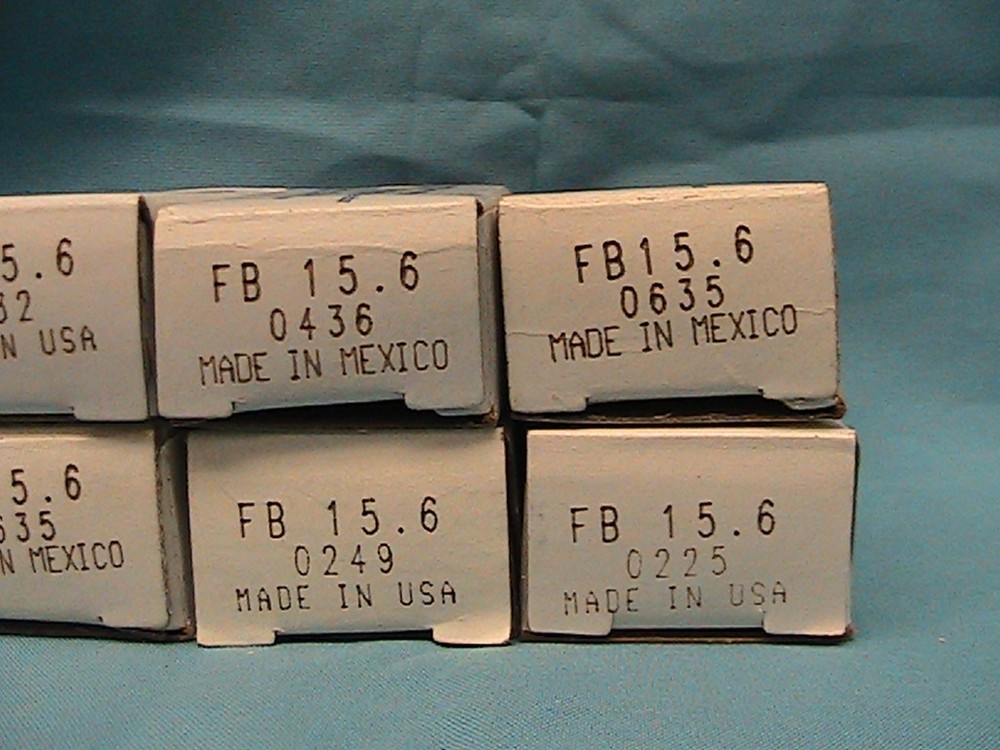 7 SQUARE D THERMAL UNITS FB15.6