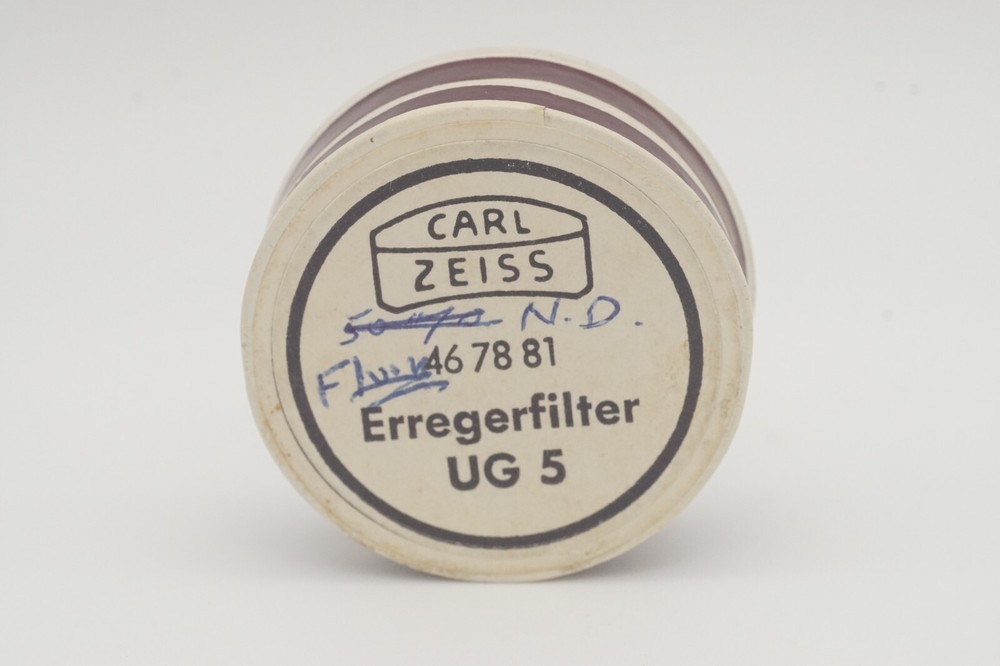 Zeiss 32mm Microscope Filter UG5 UV Excitation