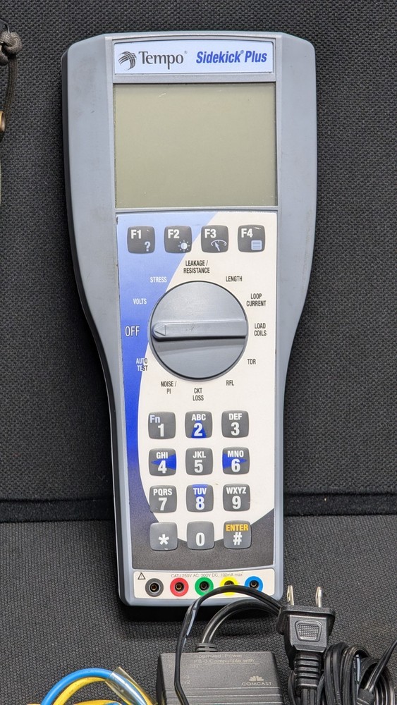 TEMPO GREENLEE SIDEKICK PLUS TWISTED PAIR CABLE MULTI TESTER see description!