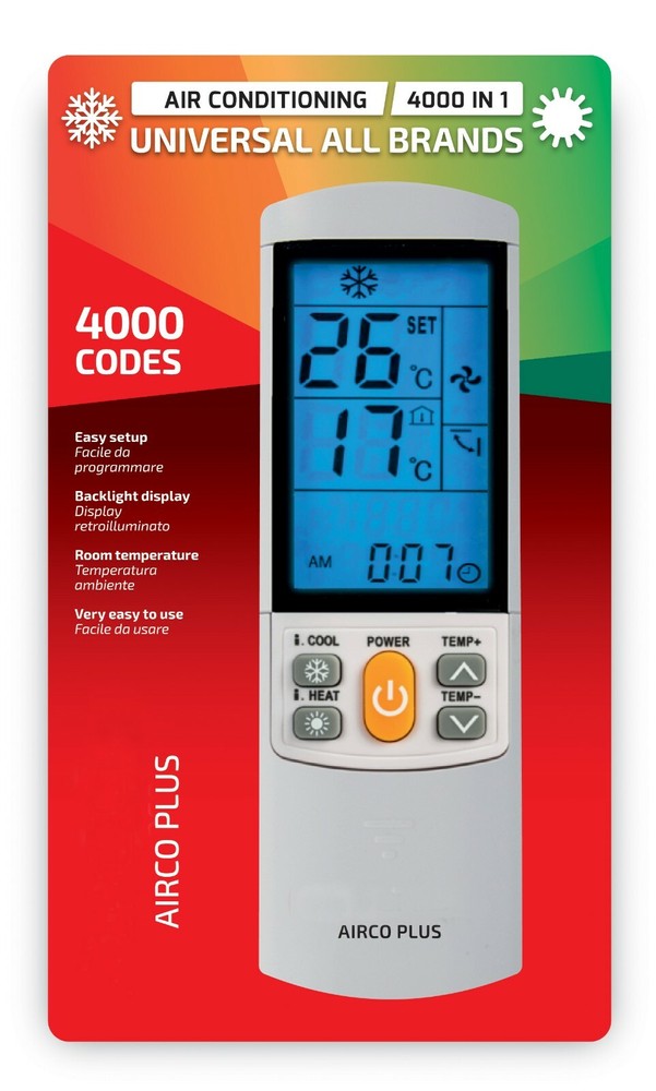 Replacement Remote Control for CARRIER Air-Conditioner