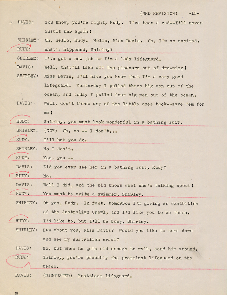 PATRICK McGEEHAN JACK HALEY RUDY VALLEE 1943 RADIO SHOW SCRIPT w SIGNED CHECK