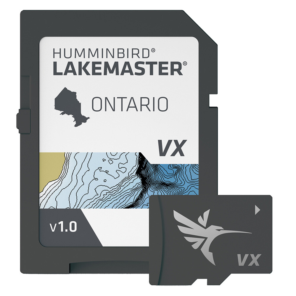 ​Humminbird LakeMaster® VX - Ontario: Advanced Mapping Solution for Anglers