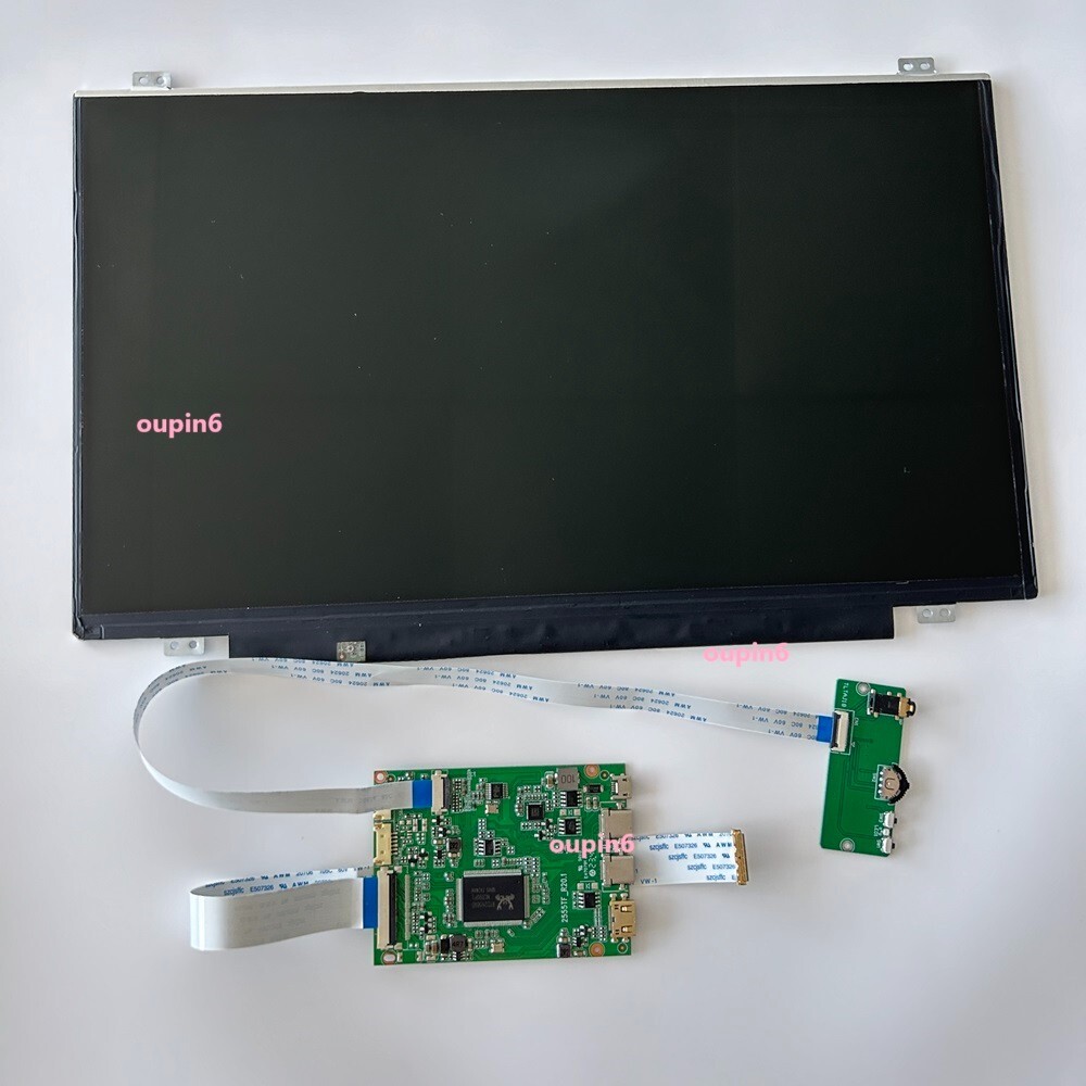 IPS Screen 15.6" 1920X1080 FHD panel LED with EDP Controller board KIT 2 Type-C
