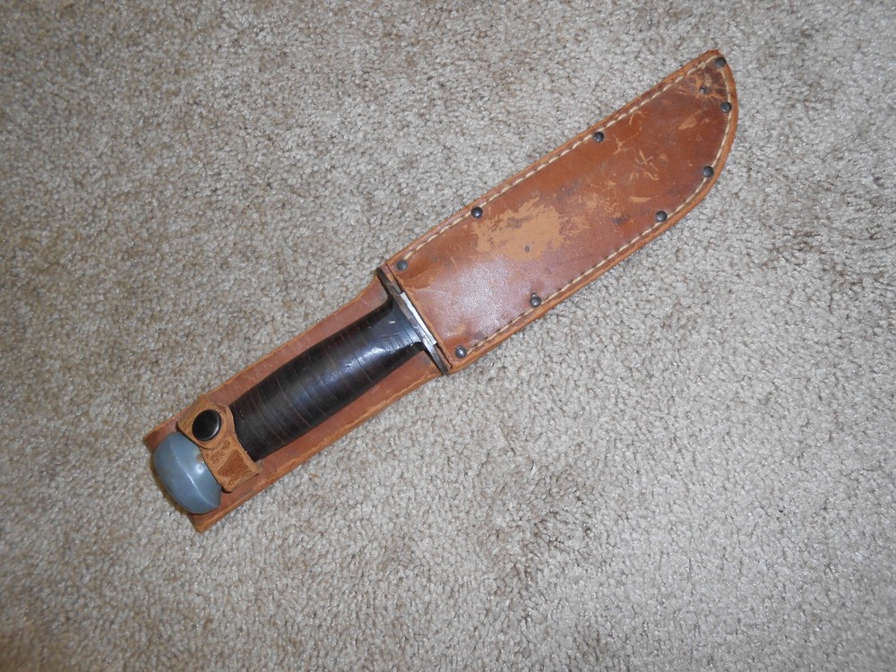 Original WW2 NAMED Fighting Knife PAL RH36