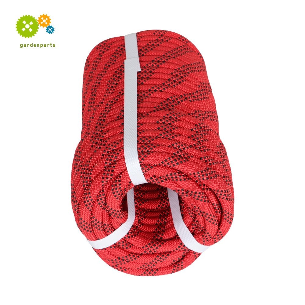3/8" × 100' Braid Polyester Rope Arborist Tree Rope 3520Lbs High Strong
