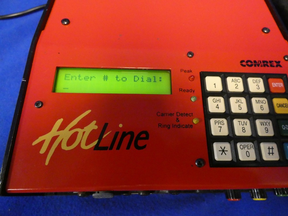 Comrex HotLine Audio Codec Digital Phone Line Broadcast Interface w/Power Supply