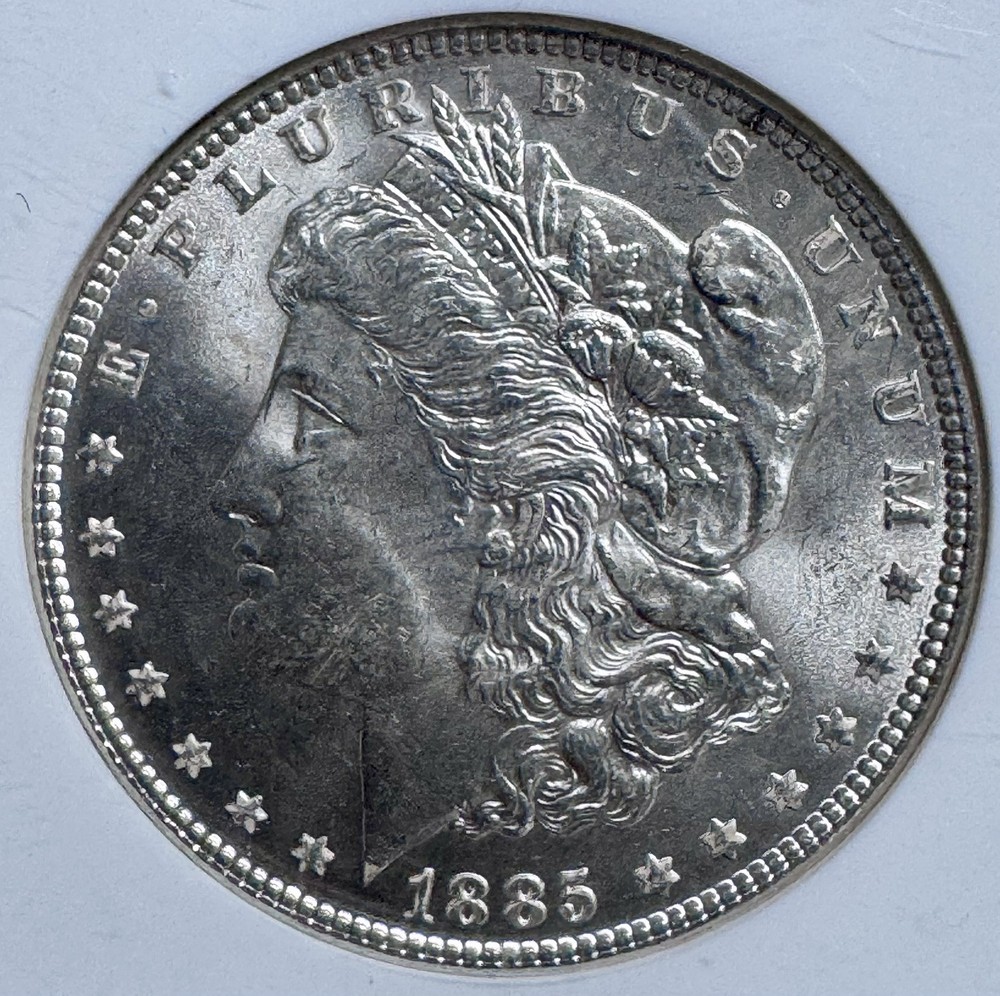 1885 Morgan Dollar $1 NGC MS 64