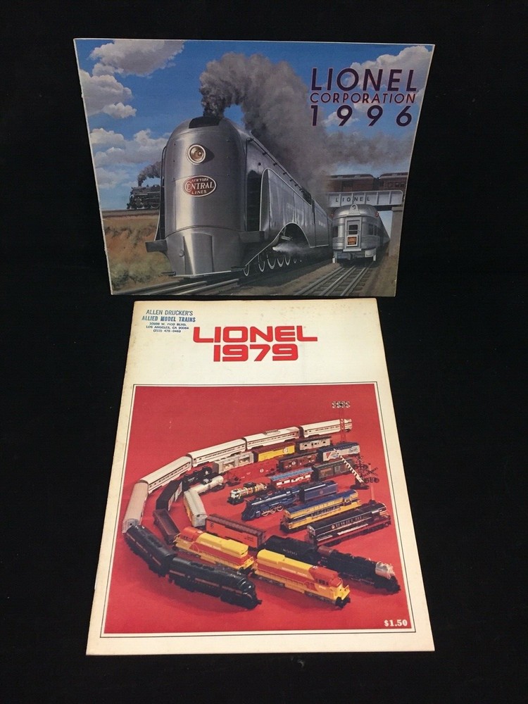 1979 & 196 LIONEL MODEL TRAINS CATALOGS