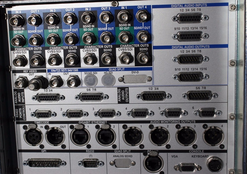 EVS xs 4ch HD / SD disk server with HD license (Reference 2)