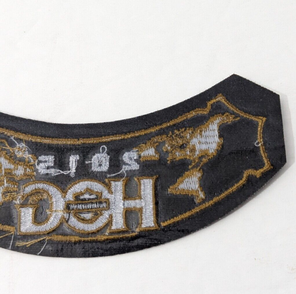 Harley Davidson HOG Harley Owners Group Vest Jacket Patch 2015