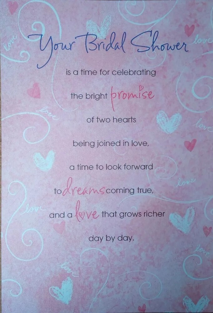 Bridal Shower Card BR3