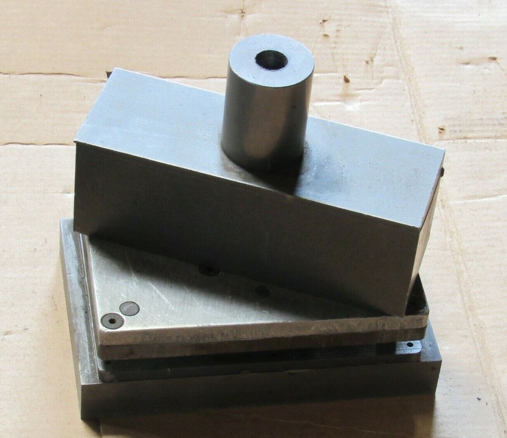 PUNCH PRESS DIE SHOES SET 9"x6"
