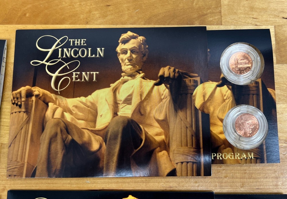 2009 P & D The Lincoln Cent - Bicentennial Program Set - Issue 1-4
