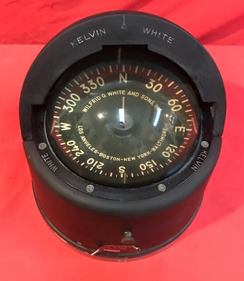 Kelvin White Binnacle Mount Compass CB 5935 (1985)