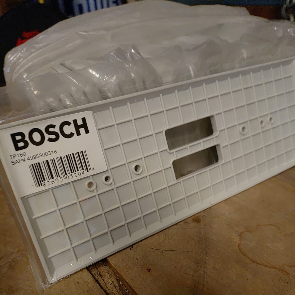 Bosch Security TP160 Trim Wall Plate DS150 DS160 Request to Exit Motion Detector