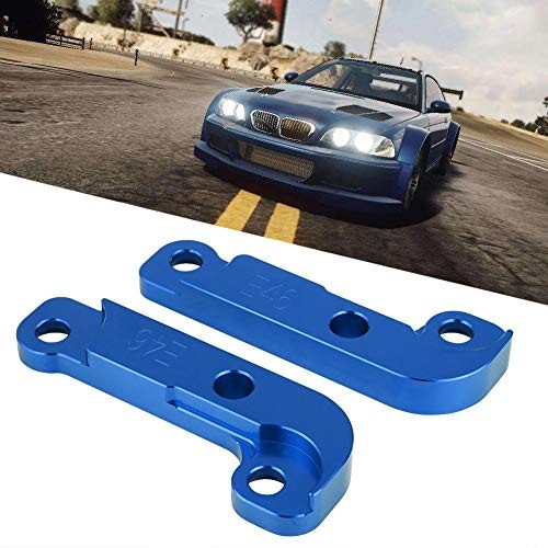 Aluminium Drift Lock Adapter Kit for E46 M3 Increasing Turn Angle 25 Blue