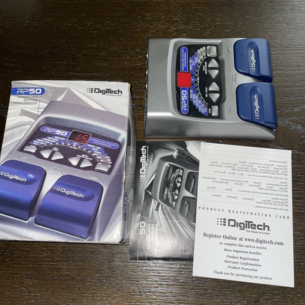 PARTS ONLY CONDITION / DigiTech RP50 Modeling Guitar Processor