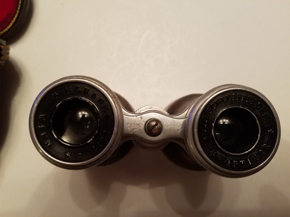 VINTAGE OTTO SCHLEIFFELDER OPTIKER BINOCULARS