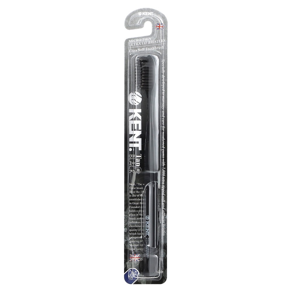 Ultra Soft Toothbrush, Black, 1 Toothbrush
