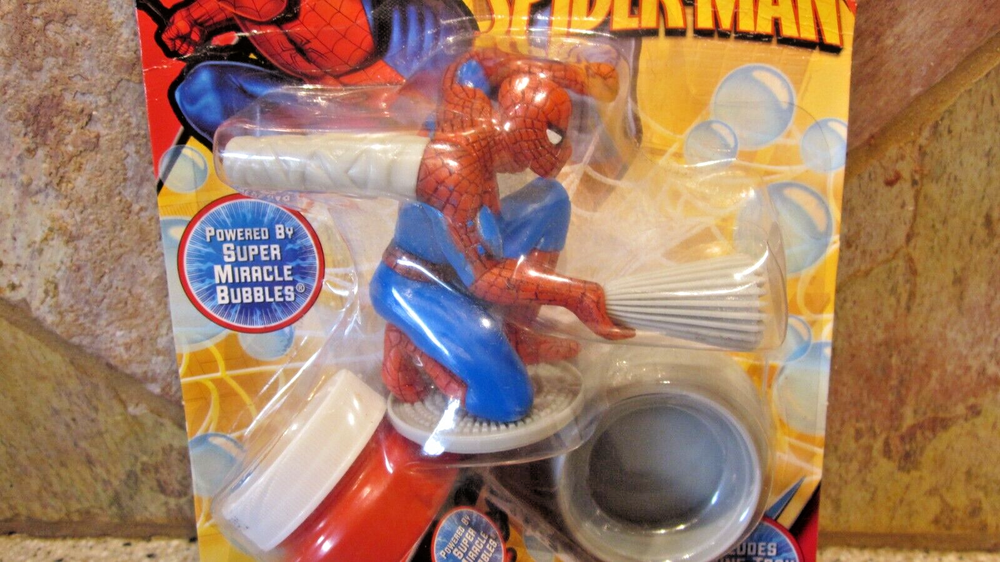 Marvel Ultimate Spider-Man Dip & Blow Bubbles 2011 #25002