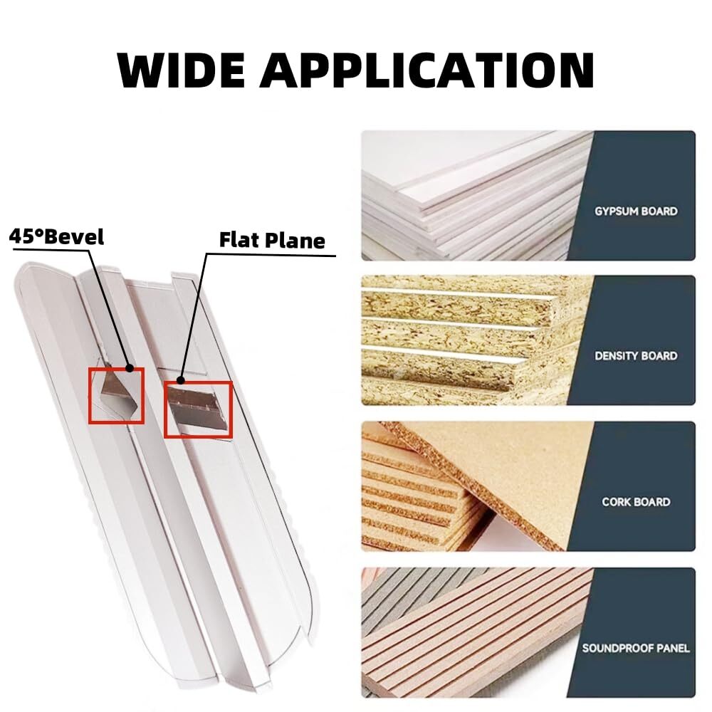 Drywall Chamfer Tool Gypsum Board Chamferer Plasterboard Fast Cutter Plasterb