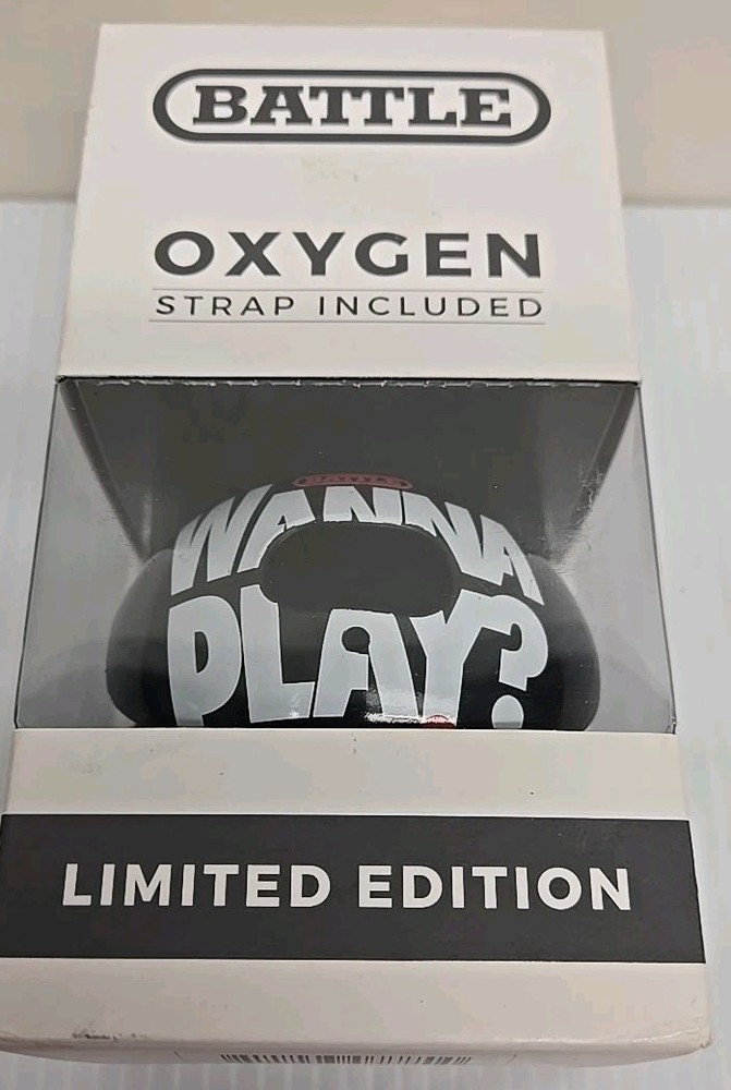 Battle Sports Predator Oxygen Lip Protector Mouthguard with Strap