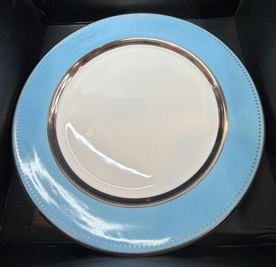 CRU Lauderdale Pattern Darbie Angell 5-Piece Place Setting China Dinnerware Box