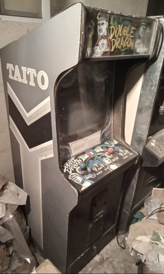 Double Dragon arcade game vintage original