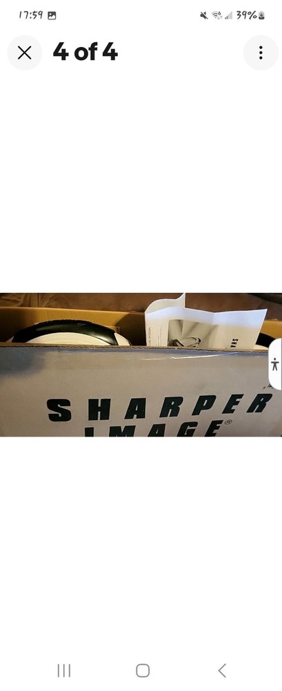 NEW Sharper Image Boardless Skateboard. Max Wt 250. Age 10+.