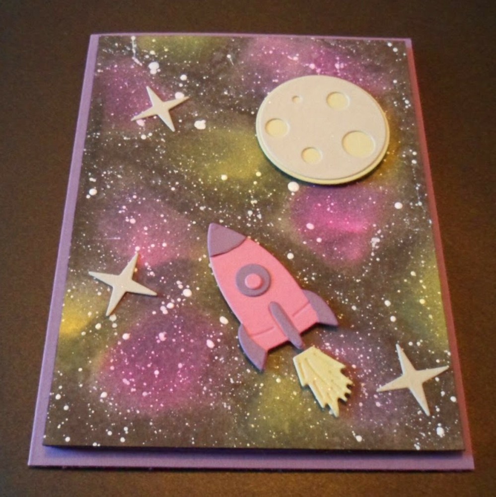 Sizzix Thinlits Space 11pc set #663414 Retail $12.99 by Emily Tootle