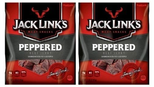 Jack Link's Peppered Beef Jerky 2 Bag Pack