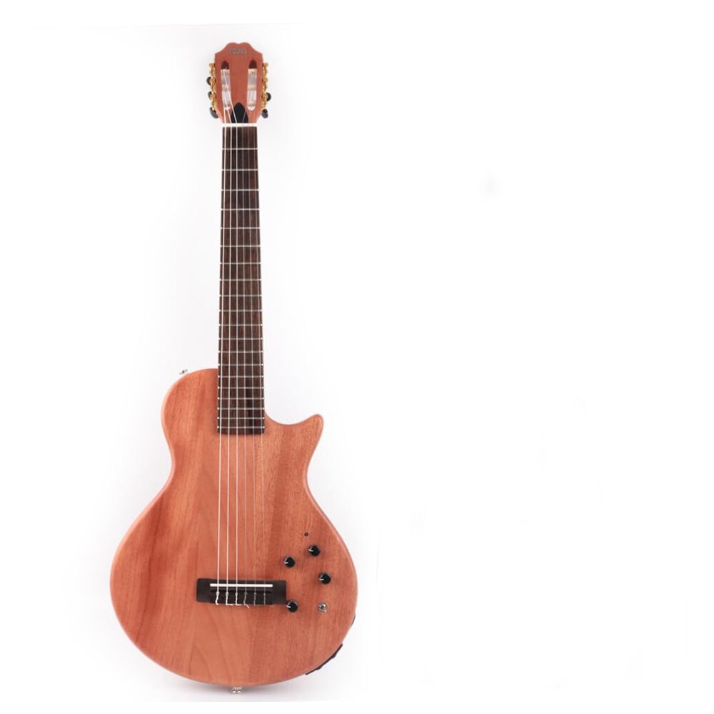 electric classical guitar Silent nylon string travel portable built in effect