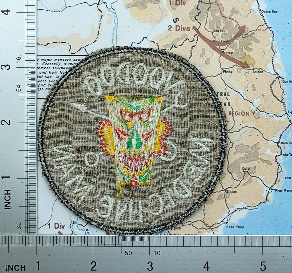 PATCH , voodoo , medicine man patch Vietnamwar patch , p2-16